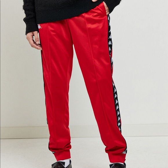 Red Kappa Track Pants - Picture 4 of 14